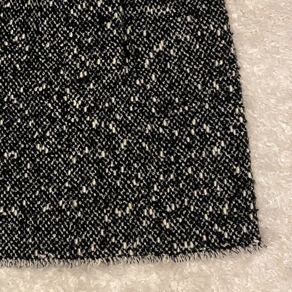 Dolce & Gabbana Tweed Pattern Knee Length Black and White Pencil Skirt Italy - Picture 5 of 9